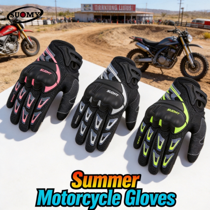 Summer Motorcycle Gloves Breat - Motorcycle Glove Knuckle ulasan dan harga