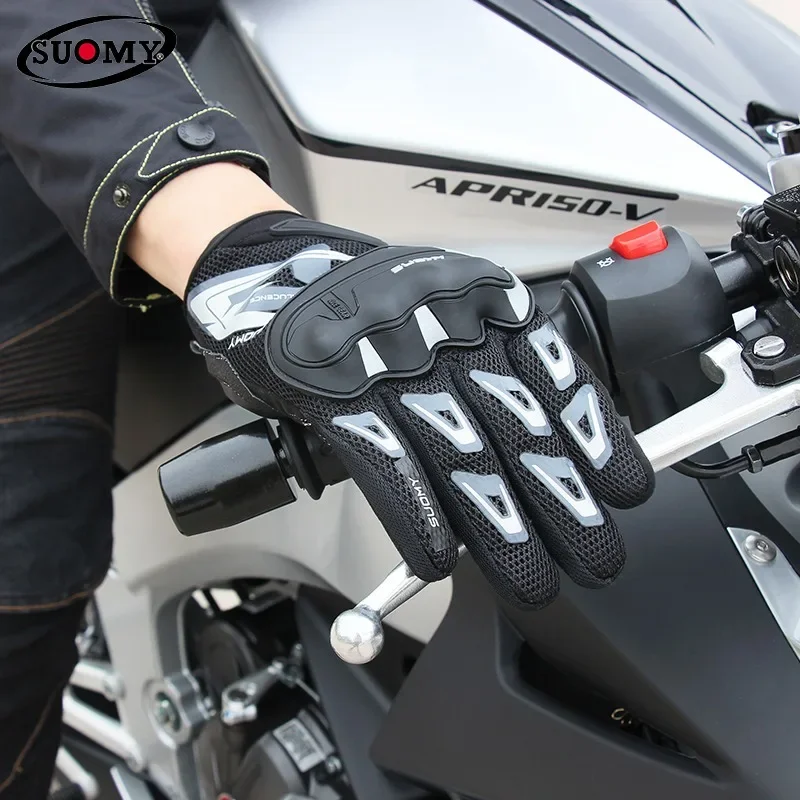 Summer Motorcycle Gloves Breat - Motorcycle Glove Knuckle ulasan dan harga