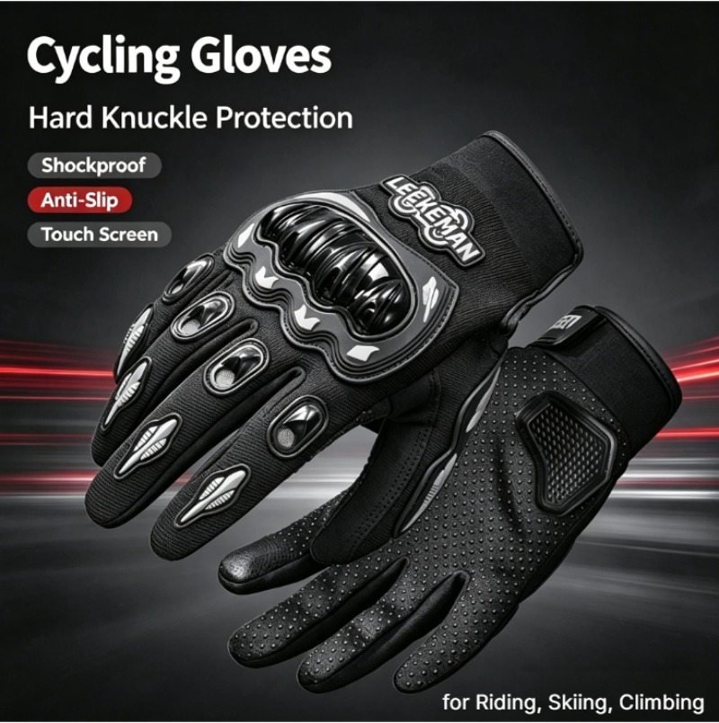 Anti-Slip Shockproof Motorcycl - Motorcycle Glove Knuckle ulasan dan harga