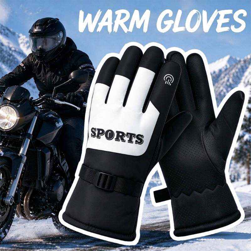 Winter Motorcycle Gloves Outdo - Ski Glove Waterproof ulasan dan harga