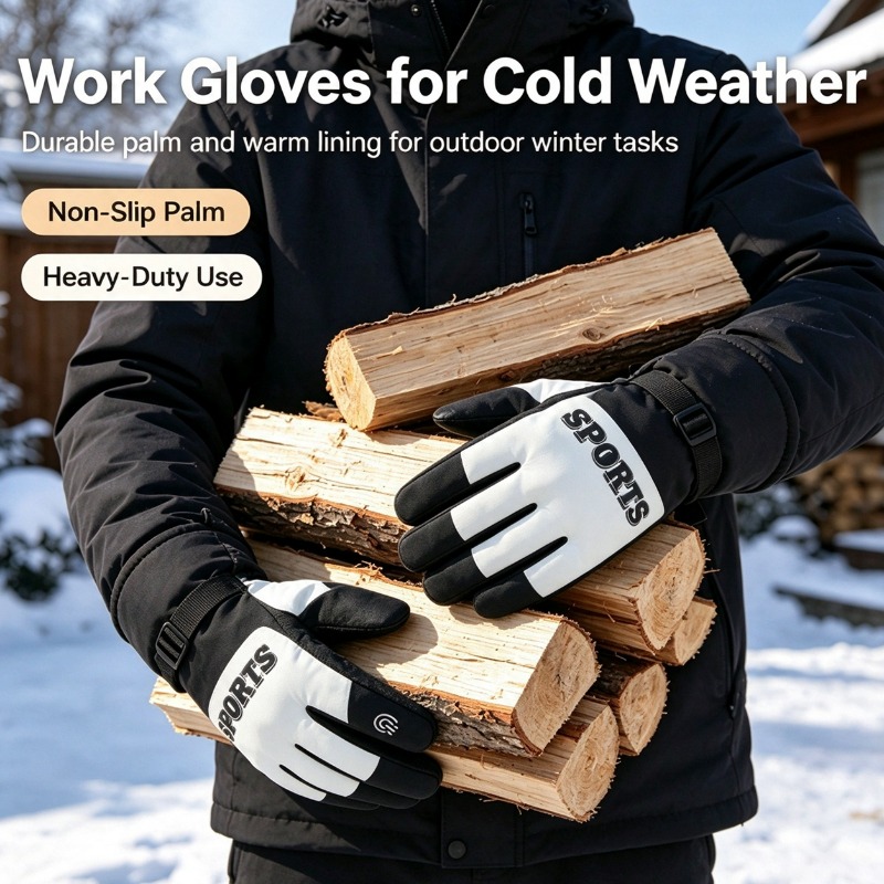 Winter Motorcycle Gloves Outdo - Ski Glove Waterproof ulasan dan harga
